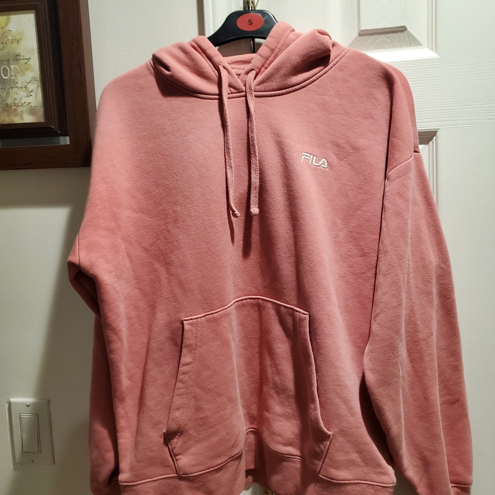 Fila Women's Dusty Pink Hoodie